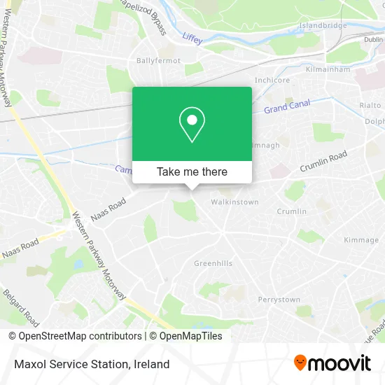 Maxol Service Station map