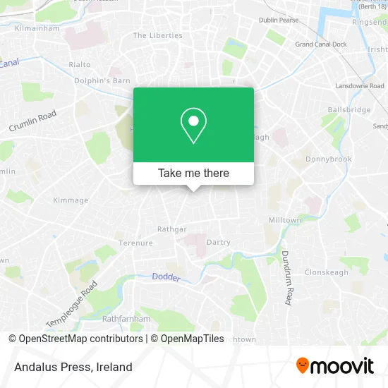 Andalus Press map