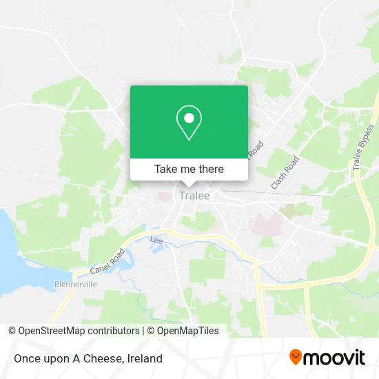 Once upon A Cheese map