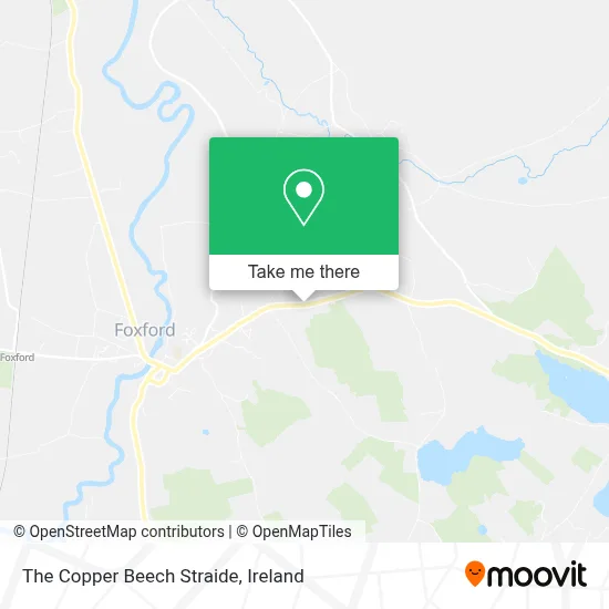 The Copper Beech Straide map