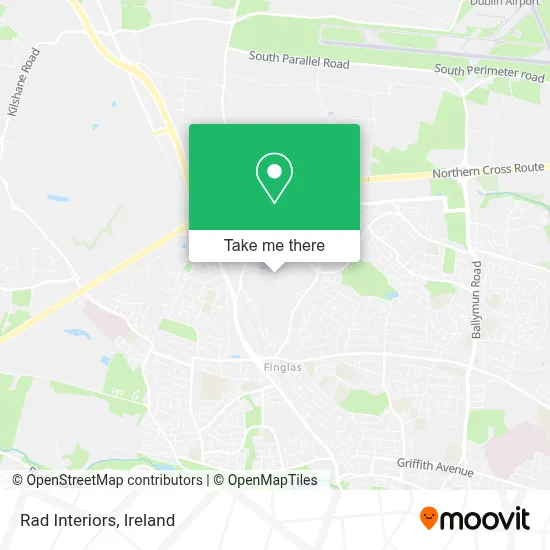 Rad Interiors map