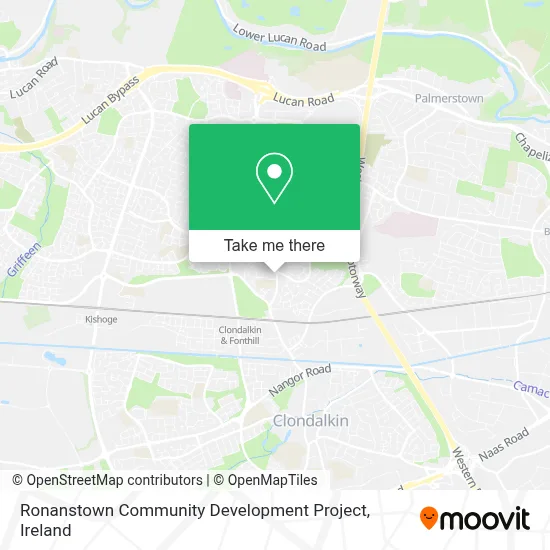 Ronanstown Community Development Project map