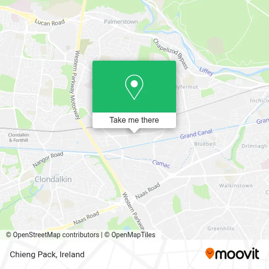 Chieng Pack map