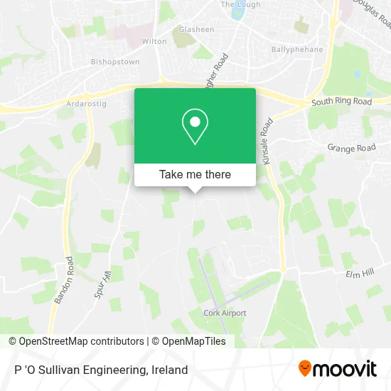 P 'O Sullivan Engineering map