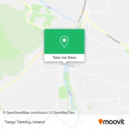 Tango Tanning map