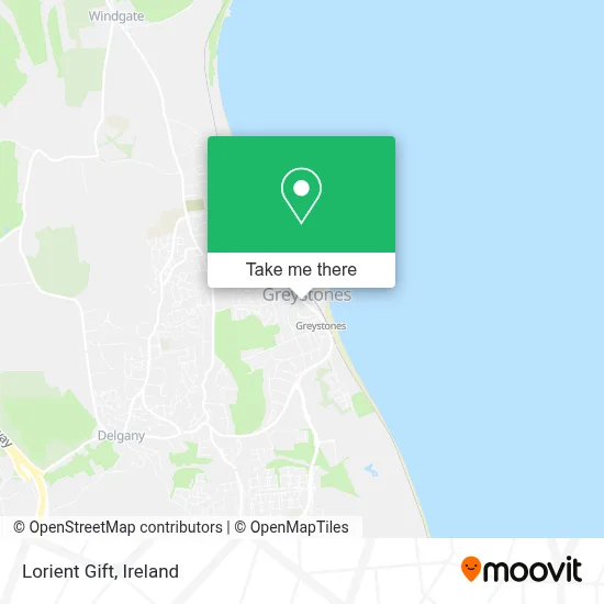 Lorient Gift map