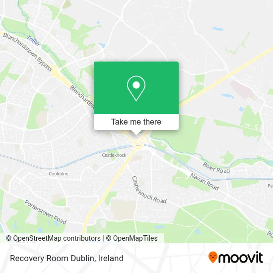 Recovery Room Dublin map