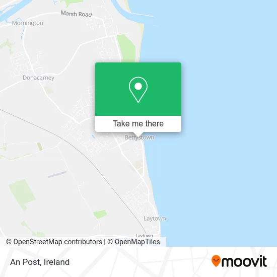 An Post map