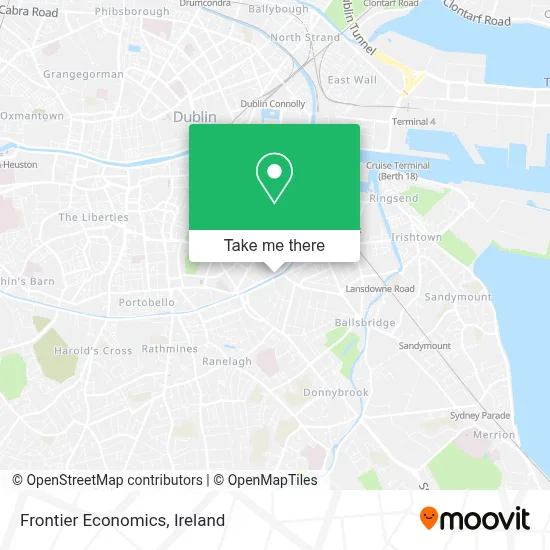 Frontier Economics map