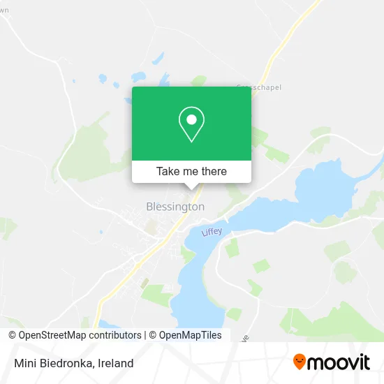 Mini Biedronka map