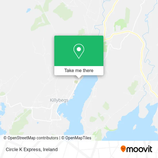 Circle K Express map
