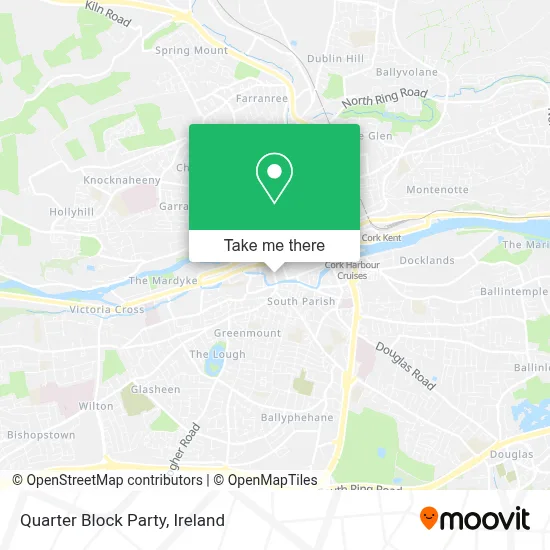 Quarter Block Party map