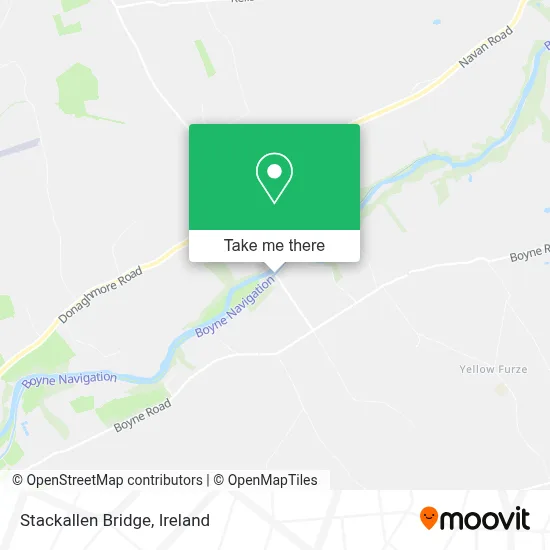 Stackallen Bridge map