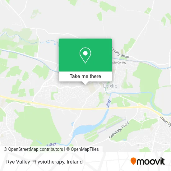 Rye Valley Physiotherapy map