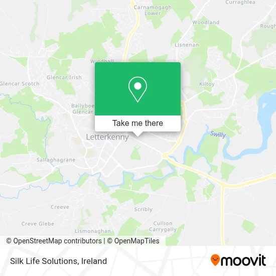 Silk Life Solutions map