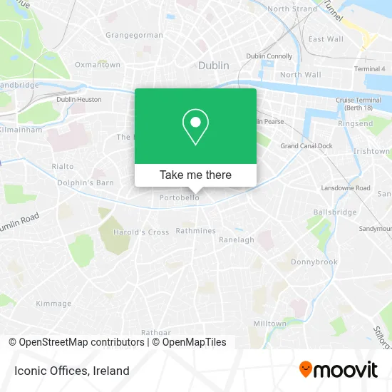 Iconic Offices map