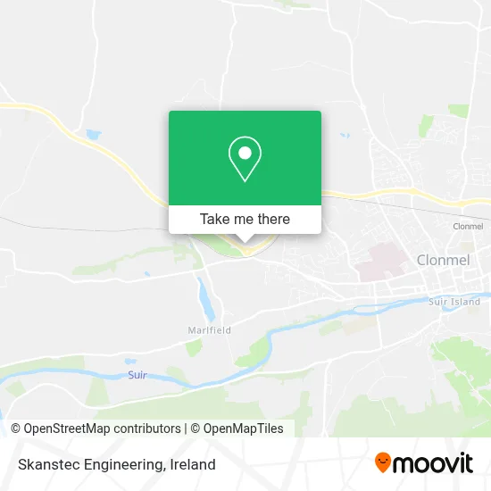 Skanstec Engineering map