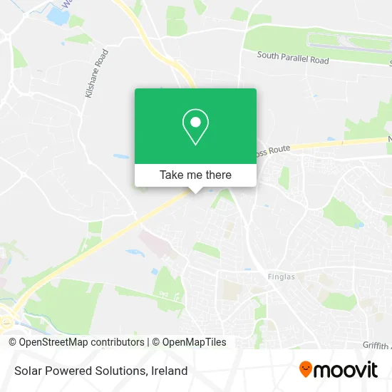 Solar Powered Solutions map