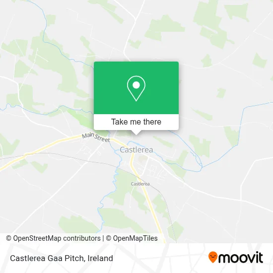 Castlerea Gaa Pitch map