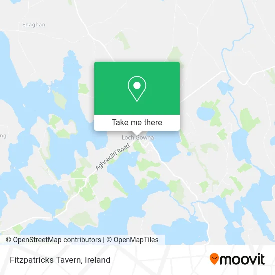 Fitzpatricks Tavern map