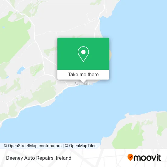 Deeney Auto Repairs map