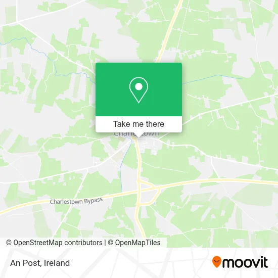 An Post map