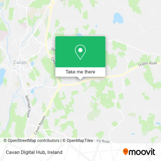 Cavan Digital Hub map