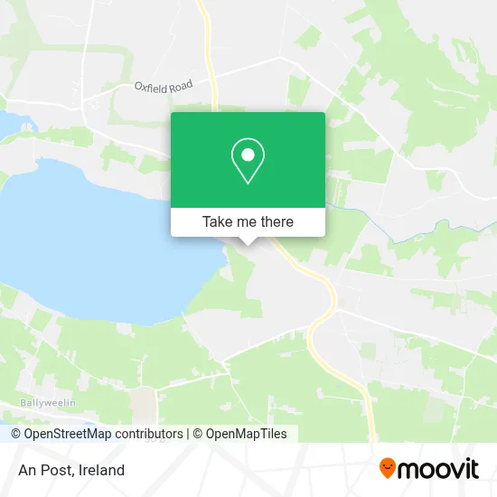 An Post map