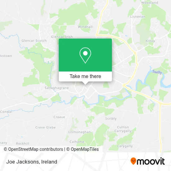 Joe Jacksons map