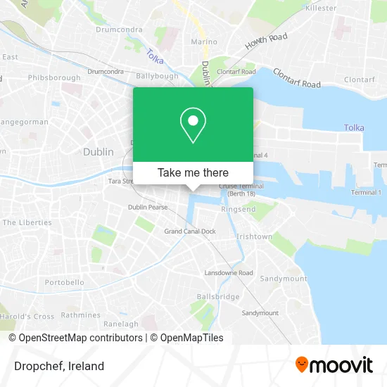 Dropchef map