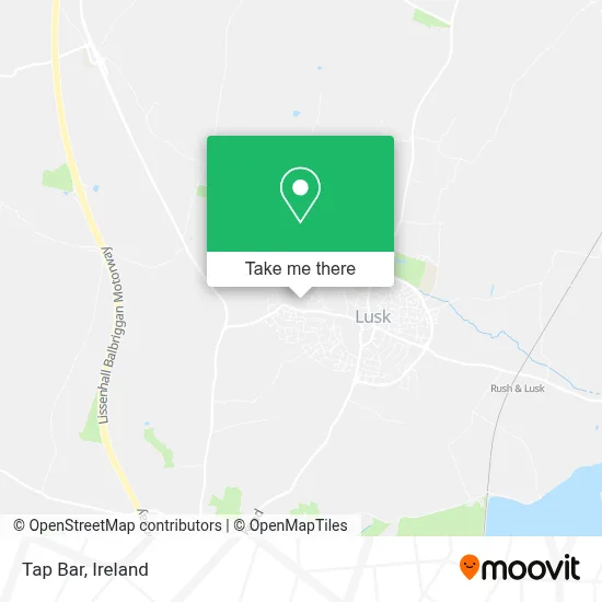 Tap Bar map