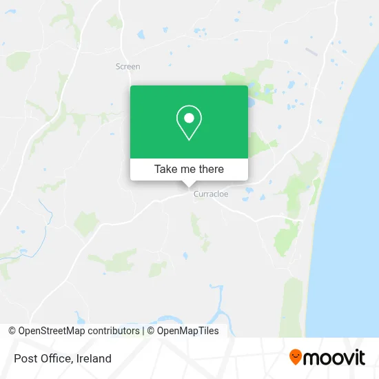 Post Office map