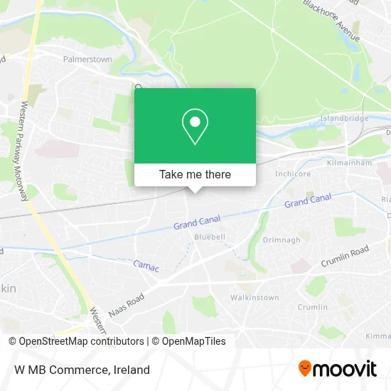 W MB Commerce map