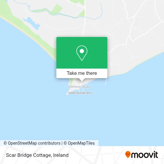 Scar Bridge Cottage map