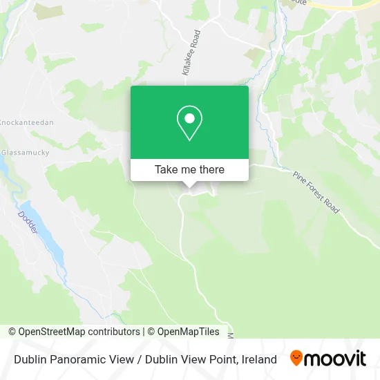 Dublin Panoramic View / Dublin View Point map