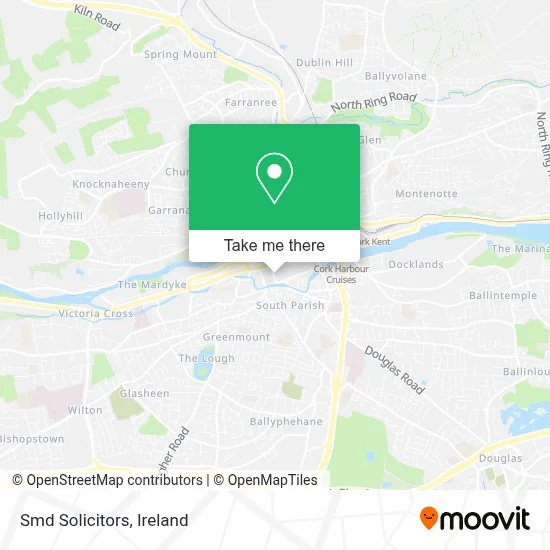 Smd Solicitors map