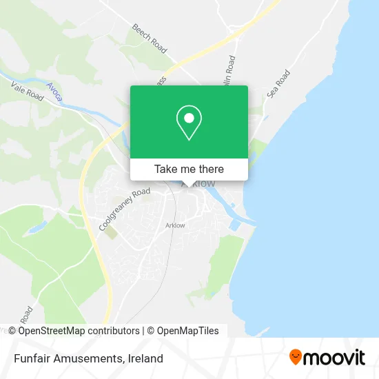 Funfair Amusements map