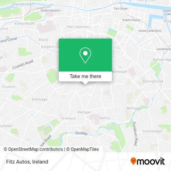 Fitz Autos map