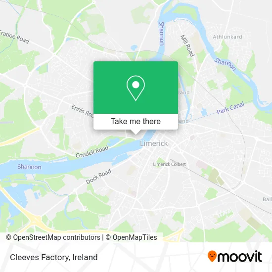 Cleeves Factory map