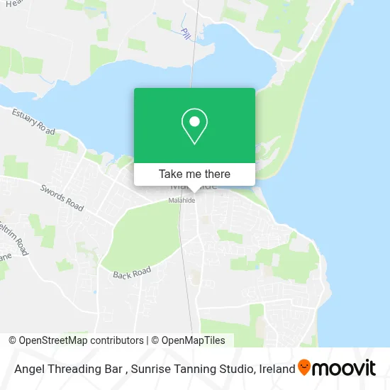Angel Threading Bar , Sunrise Tanning Studio map