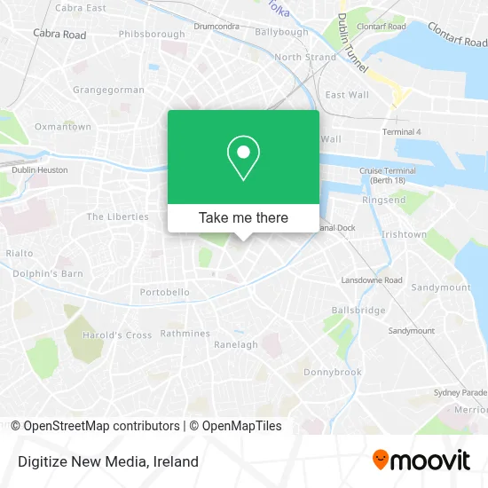 Digitize New Media map