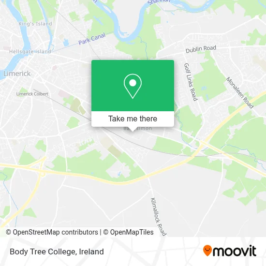 Body Tree College map