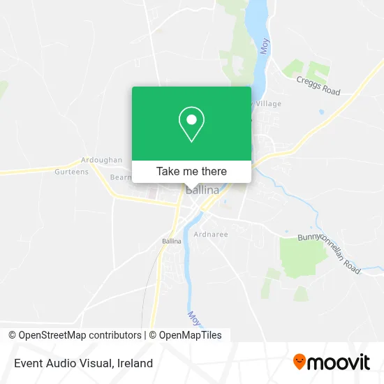 Event Audio Visual map