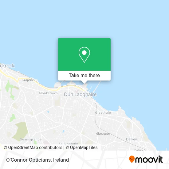 O'Connor Opticians map