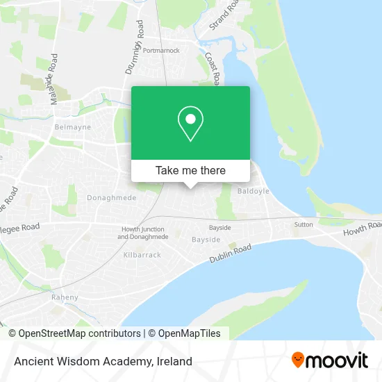Ancient Wisdom Academy map