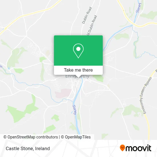 Castle Stone map