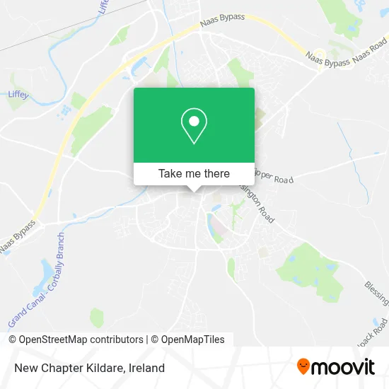 New Chapter Kildare map