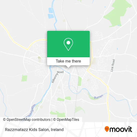 Razzmatazz Kids Salon map