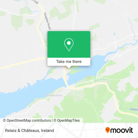 Relais & Châteaux map