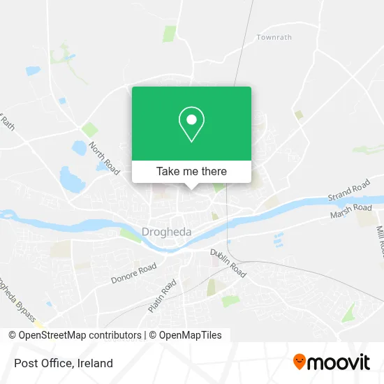 Post Office map